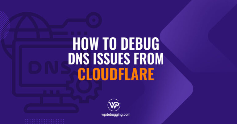 Debug Cloudflare DNS issues for WordPress sites with tools like DNS lookup, propagation checks, and record validation