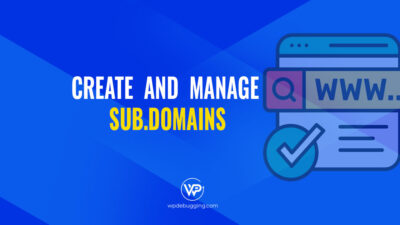 Guide to managing subdomains in WordPress for staging, development, and custom site setups